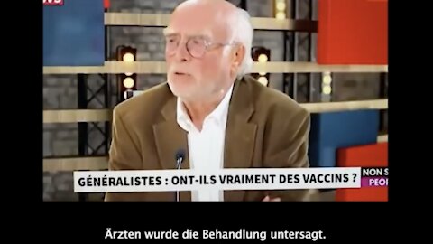 Frankreich: Bernard Kron - gegen medizinische Maßnahmen - mit deutschen Untertiteln.