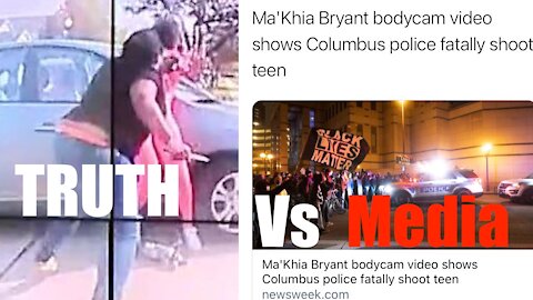 Black Girl in Columbus Shot by Police- PROOF the Media + Activists EVIL (with Drew Holden)