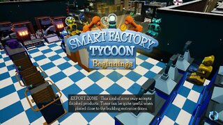 Smart Factory Tycoon: Beginnings Tutorial Gameplay PC