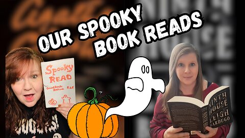 Mystery Spooky Reads Revealed + Reading Vlog + Book Shopping + Pumpkins!!