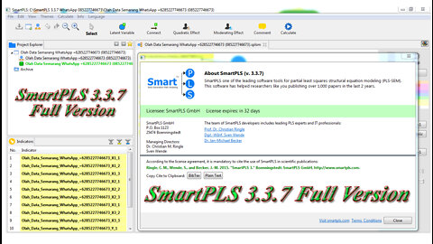 SmartPLS 3.3.7 Full Version