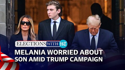 Melania Worried About Son Barron Amid Campaign; Trump's 'Project 2025' Claim | US Election Updates