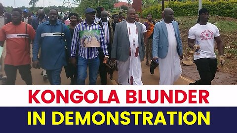 Kongola Blunder in Demonstration | Lucky Bosmic Otim