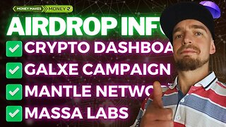 AirDrop INFO ✅ Mega MIX Combo - Massa Labs + DerpDex +Crypto Dashboards + Galxe + Mantle