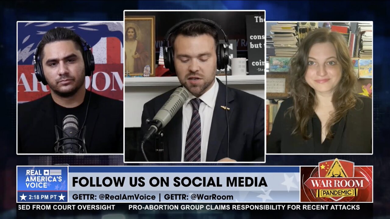 The Post Millennial's Libby Emmons joins Jack Posobiec on War Room to ...
