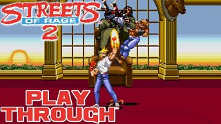 Streets of Rage 2 - Sega Genesis Playthrough 😎Benjamillion