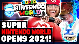 Pewdiepie Please Take Me To Super Nintendo World Theme Park To Open & It Looks AMAZING!