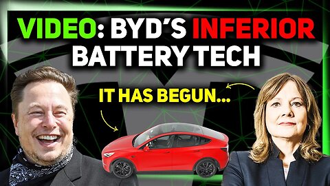 Tesla Shines vs. BYD: New Video / Blazer EV Deliveries / Tesla Dominates Major Market ⚡️