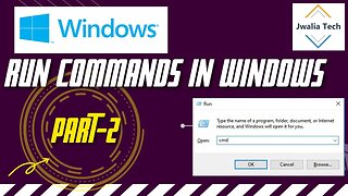 Run Commands in Windows PC Part-2