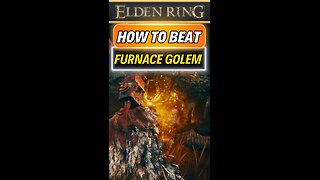 How To Beat Furnace Golem Elden Ring Shadow of the Erdtree #eldenring #gaming #shorts