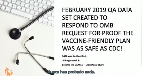 Dr. Paul's Vaxxed vs Unvaxxed Study (2019)