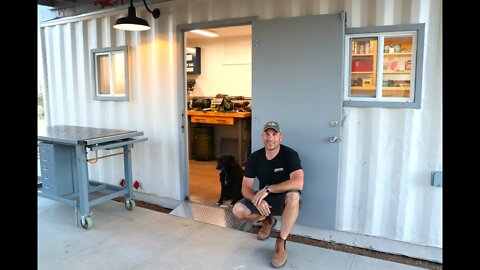 Shipping Container Shop: A Small STEP Forward
