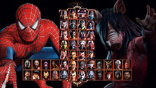 Cj And Spider Man Vs Amanda - Mortal Kombat 9 Mod