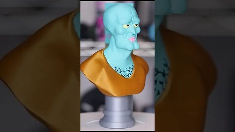 Handsome Squidward #3dprinted #shorts