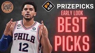 NBA PRIZEPICKS EARLY LOOK (11 - 5 RUN) | PROP PICKS | MONDAY | 5/1/2023 | BEST BETS | #podcast