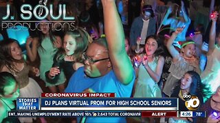 DJ plans virtual prom for high school seniors
