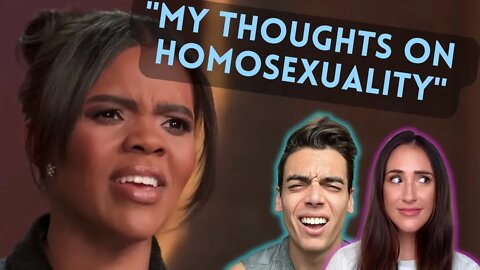 Candace Owens rants about 'the homosexuals' 😳 (reaction)