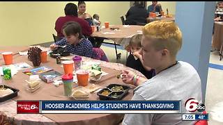 Hoosier Academies helps student,families purchase thanksgiving meals