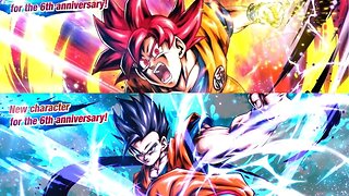 LL God Goku and Ultimate Gohan Summons on Dragon Ball Legends