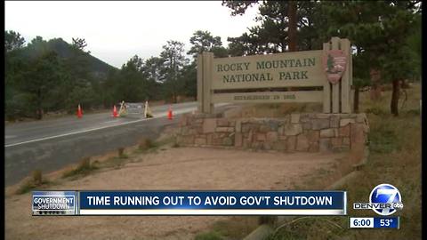 Thousands of federal workers in Colorado anxiously wait to see if government will shut down