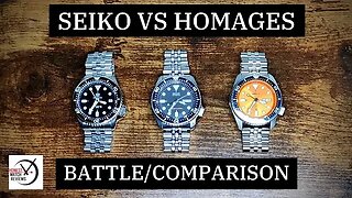 Seiko SKX vs Homages Battle / Comparison 🥊 Honest Watch Review #HWR