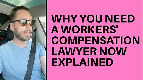 Injury Attorney Explains Why You Need A Workers Compensation Lawyer Explained #lawyer #help #now