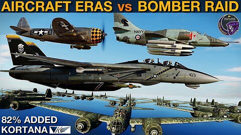 Which Era Of Aircraft Can Intercept A German WWII Bomber Raid Most Efficiently? | DCS