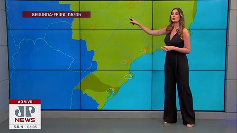 Ar seco ganha força e Centro-Sul tem temperaturas amenas | Previsão do Tempo