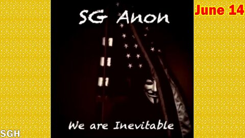 SG Anon HUGE Intel: "SG Anon Important Update, June 14, 2024"