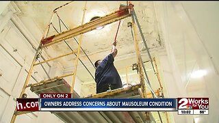 Owners address concerns about mausoleum condition