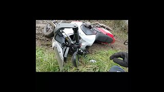 Crashed brand new Yamaha T700 #Shorts