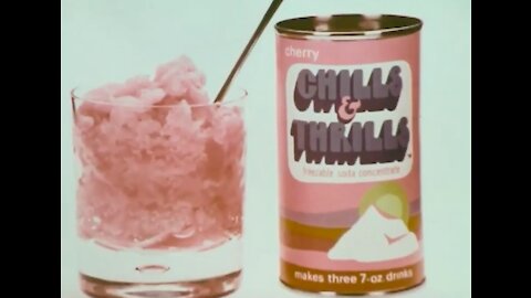 Chills & Thrills Freezable Soda Concentrate classic commercial.