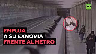 Agresión en el metro de Moscú