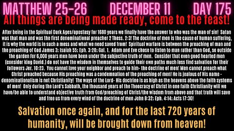 Matt. 26. It is time to stop being ignorant about the story of Christ Acts 17:30.