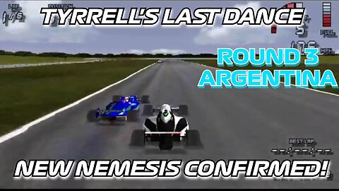 Tyrrell's Last Dance | Round 3: Argentine Grand Prix Race | Formula 1 '98 (PS1)