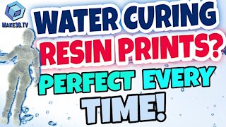 Water Curing: The Best Way to Cure Resin 3D Prints