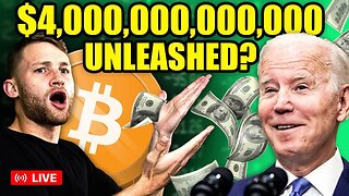 $4TRILLION To Pump BITCOIN & ALTCOINS? (What I'm Trading!)