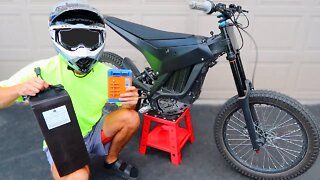 Sur Ron X Gets Big Power! 60v Max Upgrade is INSANE
