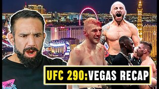 UFC 290 Las Vegas RECAP! Honey Badger Hour podcast #92