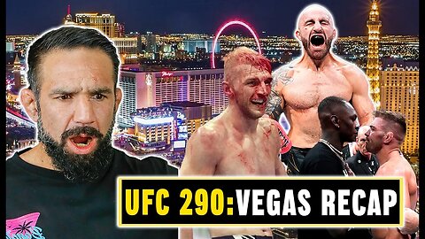 UFC 290 Las Vegas RECAP! Honey Badger Hour podcast #92