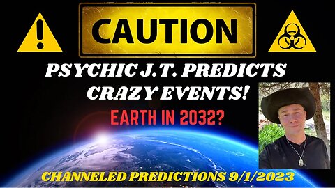 ALARMING PREDICTIONS ⚠️ Psychic J.T. Predicts CRAZY Events! Channeled #predictions