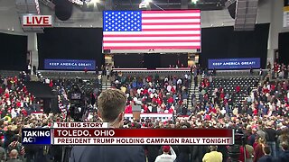 President Donald Trump, Vice President Mike Pence to appear at rally in Toledo tonight