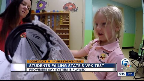 Students failing state's VPK test