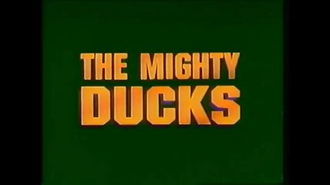 THE MIGHTY DUCKS (1992) Trailer [#VHSRIP #themightyducks #themightyducksVHS]