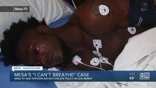 Mesa's 'I can't breathe' case