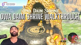 OWA DAIM SHRINE WALKTHROUGH THE GREAT PLATEAU ZELDA BREATH OF THE WILD