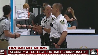 Security at College Football Championship