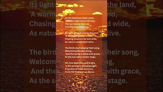 Sunrise - Sunset Poem