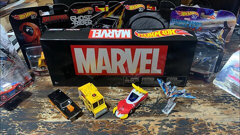 Hot Wheels Premium Marvel 4 Pack Review: How Does It Compare to the Retro Entertainment Set?