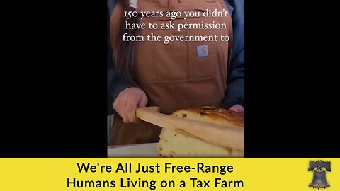 We're All Just Free-Range Humans Living on a Tax Farm